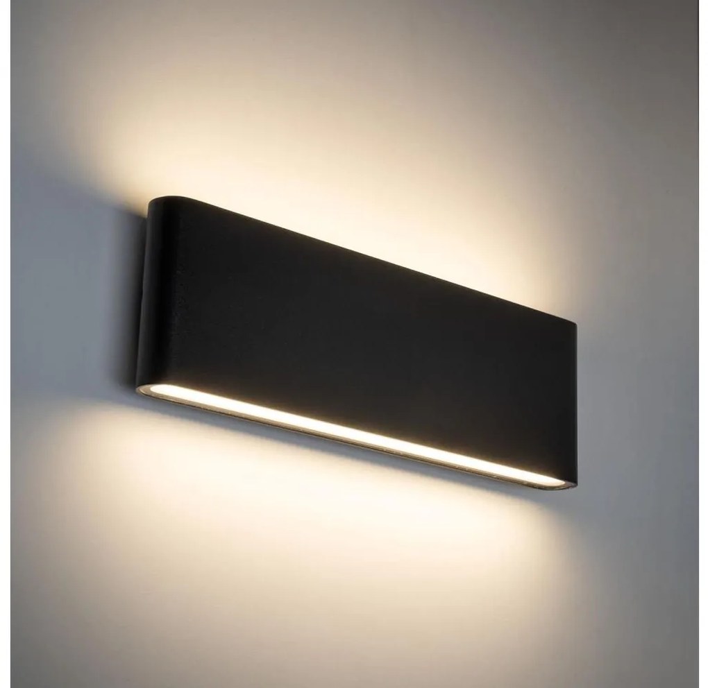 Aplică LED de exterior ARWENA 2xLED/12W/230V IP54 negru