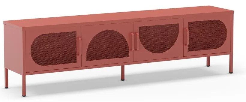 Comodă TV cărămizie 180x50 cm Tayra – Marckeric