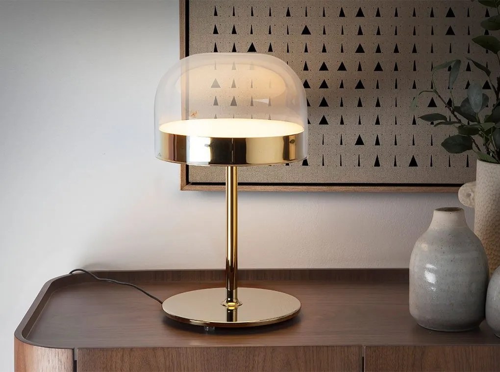 Lampa de masa LED eleganta design minimalist Gold