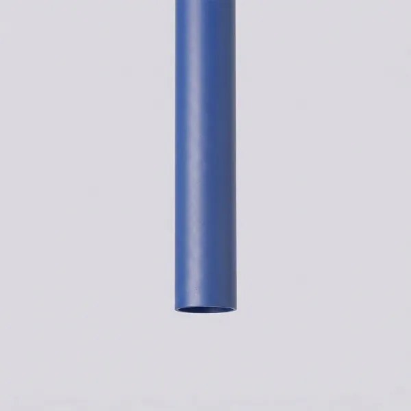 Sollux SL.2125 - Lustră suspendată pe cablu PASTELO 1xG9/8W/230V albastră