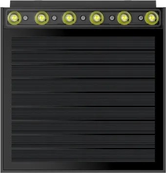 Viking - Aplică solară de perete reglabilă LED/1W/3,7V IP54 4000K 2000 mAh