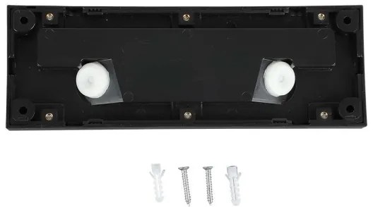 Corp de iluminat LED de exterior pentru scări LED/3W/230V IP65 4000K negru