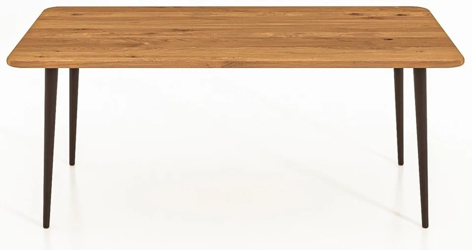 Măsuță de cafea din lemn de stejar 60x110 cm Kula – The Beds