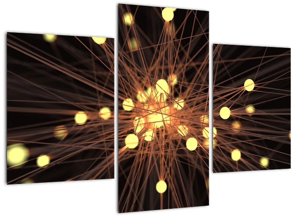 Tablou abstracției (90x60 cm)