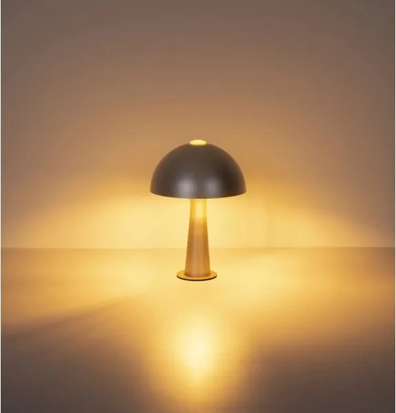 Globo 50670152 - Lampă de masă JULIA 1xE14/25W/230V crem