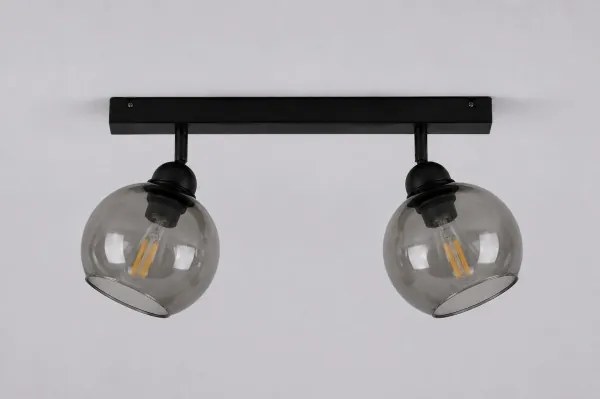 Spot UNO 2xE27/60W/230V negru