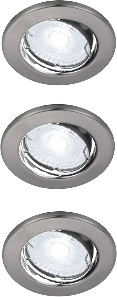 Nordlux Canis lampă încorporată 3x4.7 W nichel 49390155