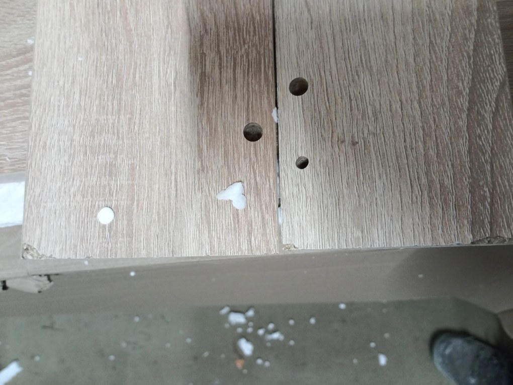 OFERTA Masa de dining cu blat in decor stejar sonoma UMEKO 120x80 II. calitate