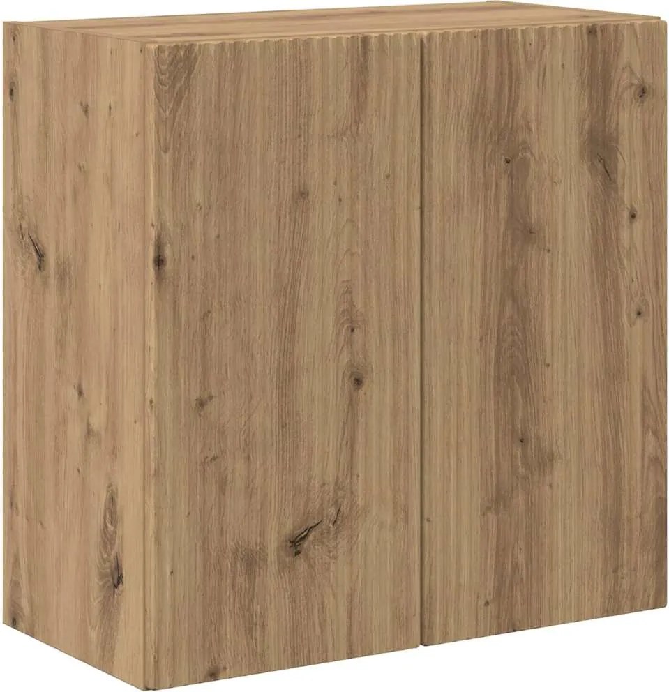 vidaXL Dulap TV de perete Pe perete Stejar Artizanal 59,5 x 31 x 60 cm