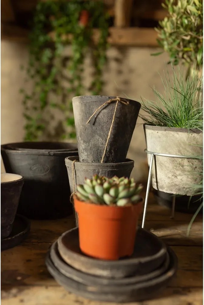 Ghivece 3 buc. din teracotă ø 10 cm – Esschert Design