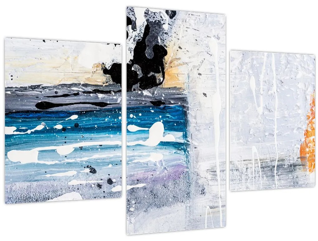 Tablou - Atingeri abstracte (90x60 cm)