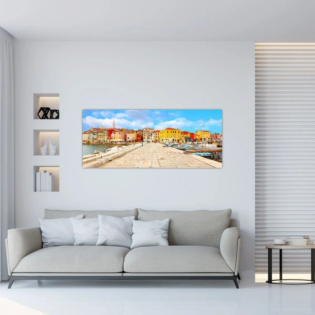 Tablou - Orașul Istrian vechi Poreč, Croația (120x50 cm)
