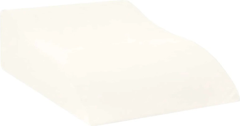 vidaXL Pillow pentru Picioare Alb 68 x 40 x 18 cm Spumă PU