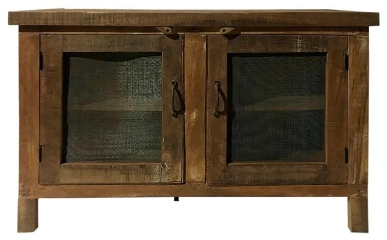Bufet din lemn de mango si acacia, aspect rustic, Campagne