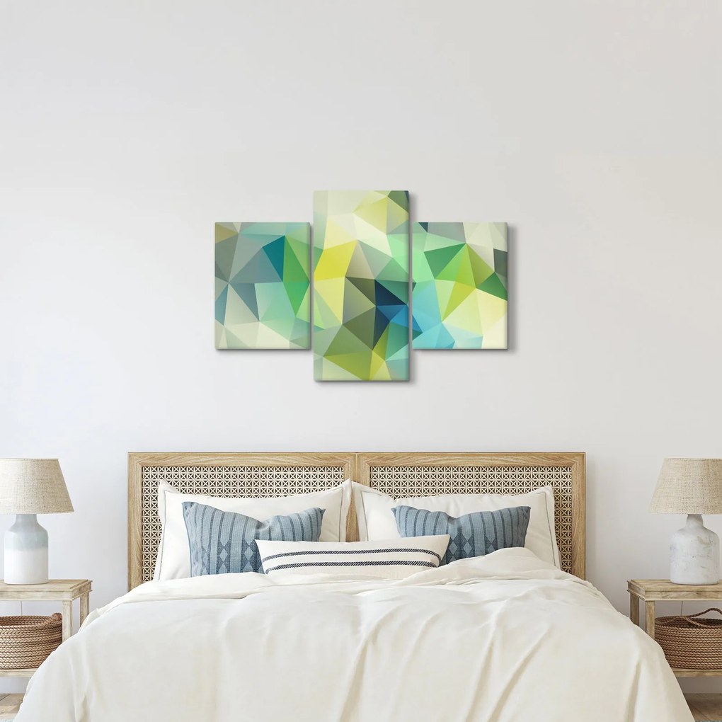 Tablou abstracțiunii geometrice (90x60 cm)