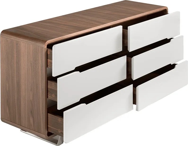 Comoda cu 6 sertare design elegant Bonni