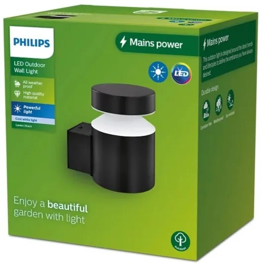 Aplică LED de exterior Philips LAVEN LED/6W/230V 4000K IP44