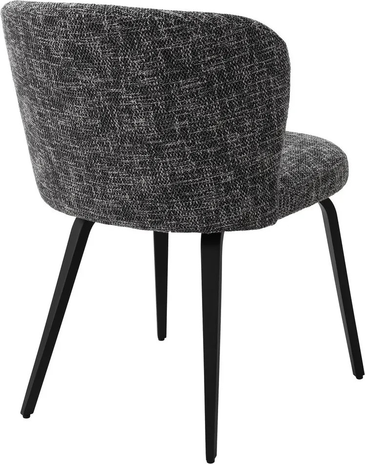 Scaun design LUX Halard, cambon negru 115771 HZ