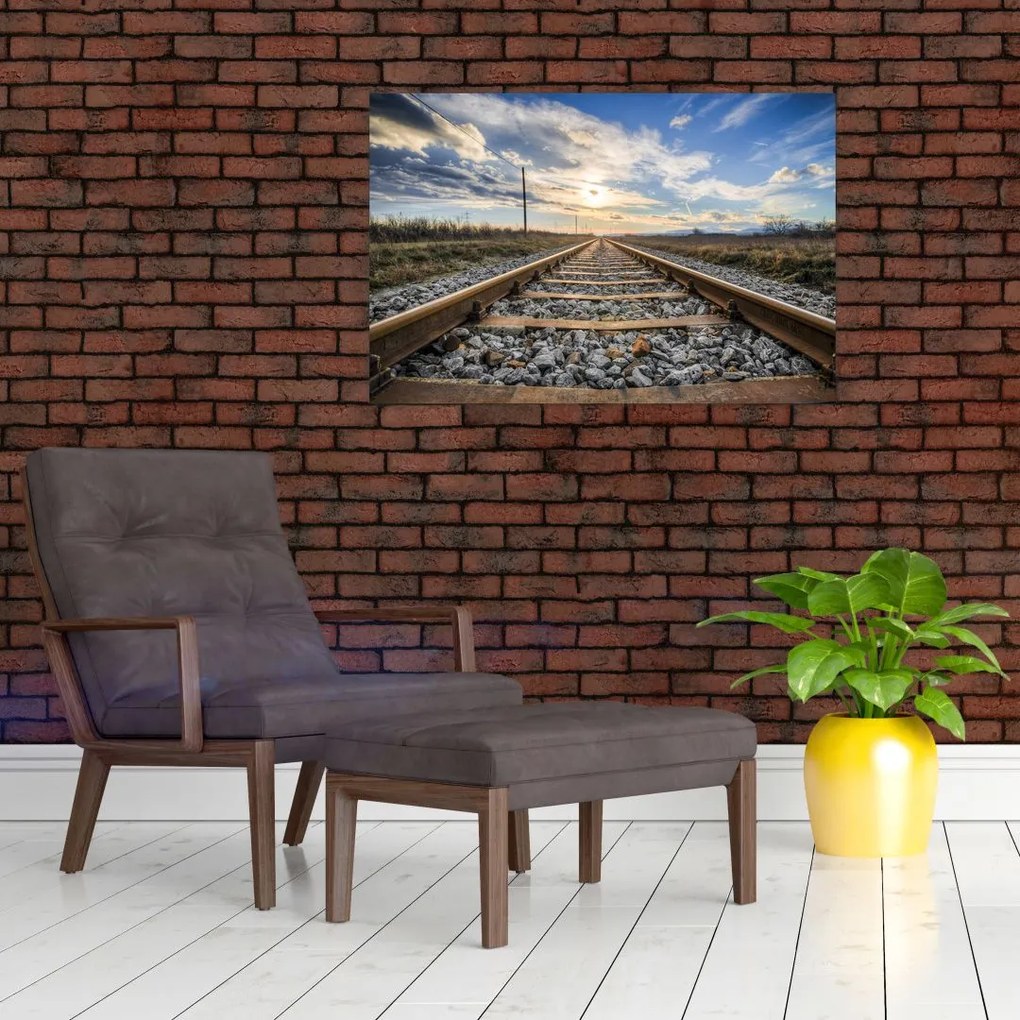 Tablou - Cale ferată (90x60 cm)