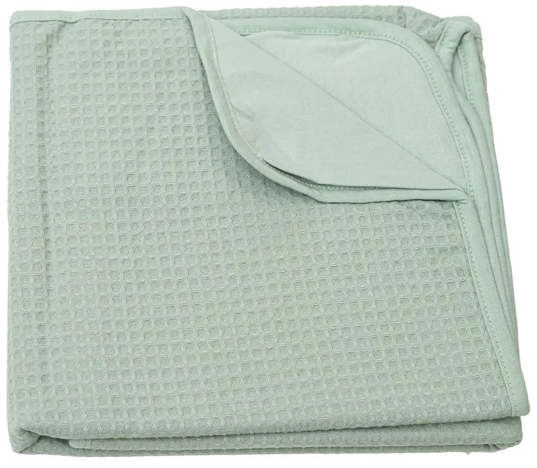 Patura din bumbac pentru patut copii DREAMLINE 75x100 cm - mai multe culori Culoare: Albastru