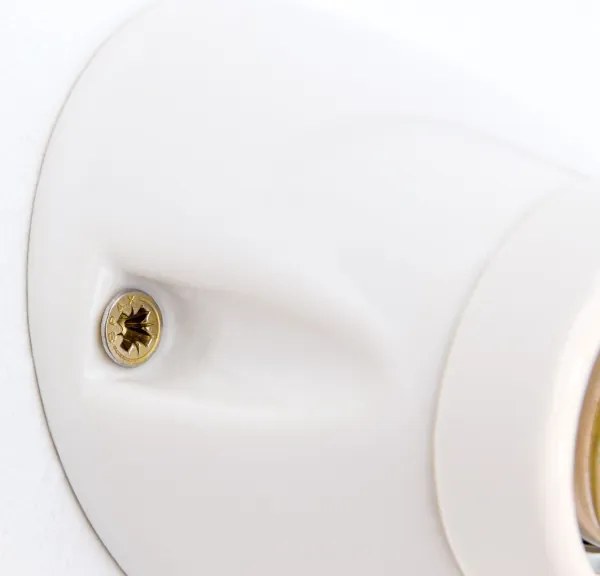 Orion - Aplica de perete FROST 1xE27/60W/230V albă