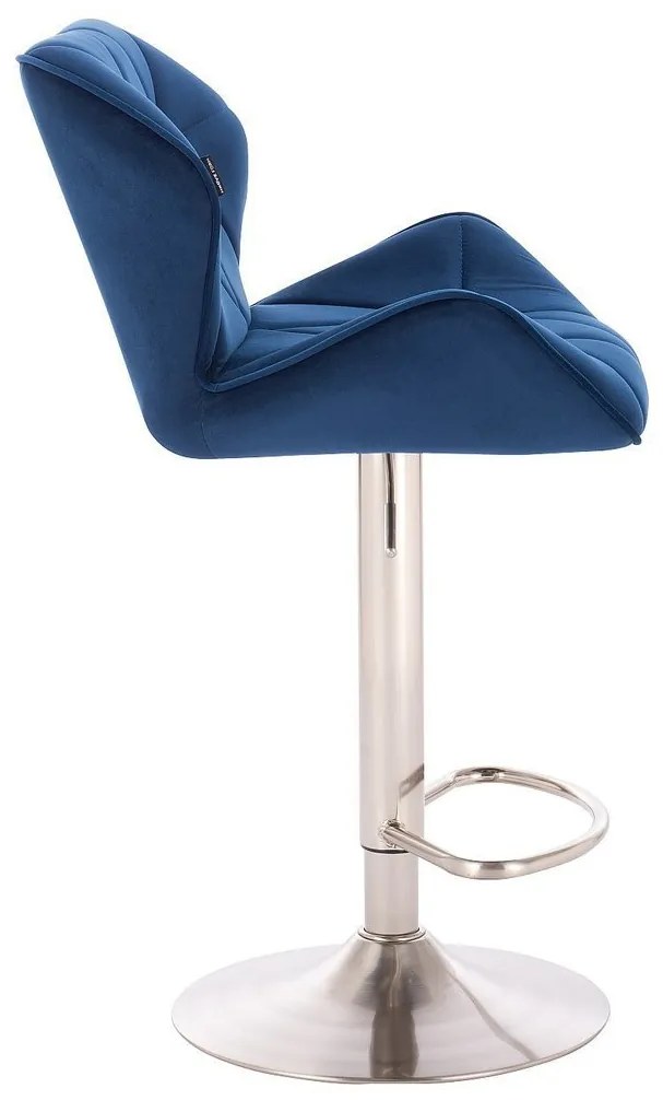 HR111W Scaun Bleumarin Velur