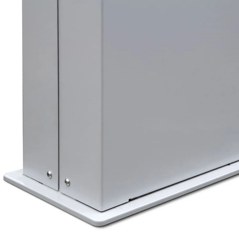 Vitrina afiș față-verso de exterior cu iluminare LED 120 x 180 cm, aluminiu