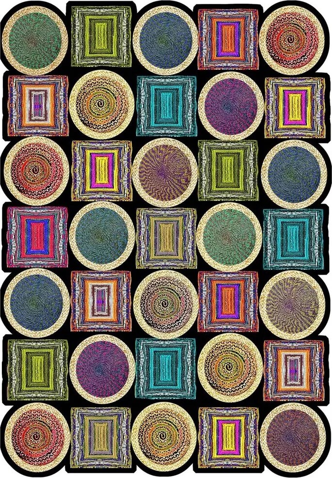 Covor, Hmnt959, 80x300 cm, Multicolor