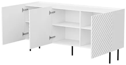 Dulap Grotzi 165 3D (Alb + Negru) . 1105920