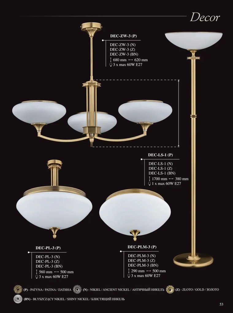 Candelabru 3 brate design clasic realizata manual Decor