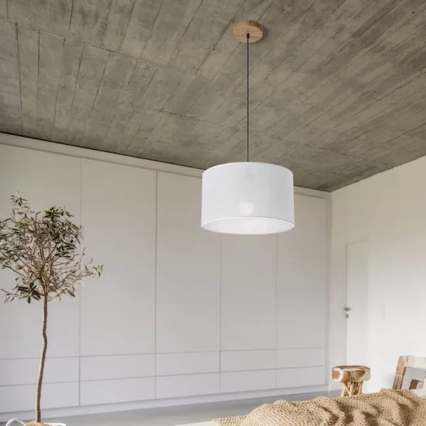 Lustră pe cablu Brilagi ANTHONY 1xE27/60W/230V stejar/alb