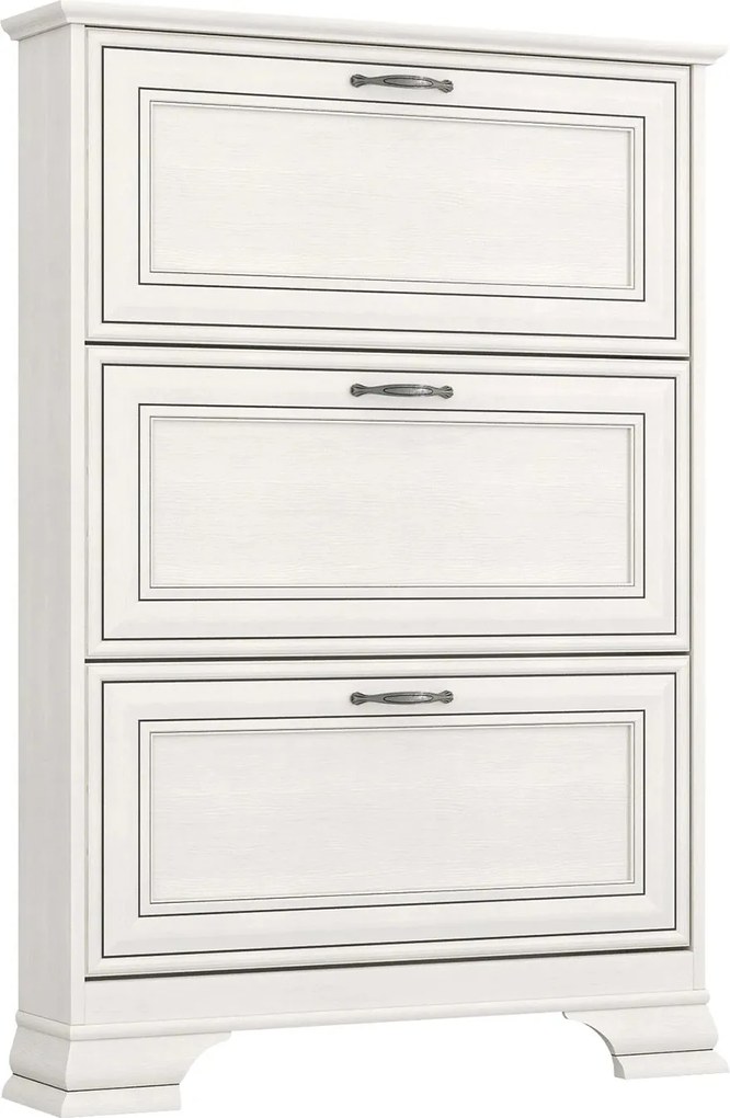 Pantofar TIFFANY II, grej, PAL laminat, 84x18x120 cm