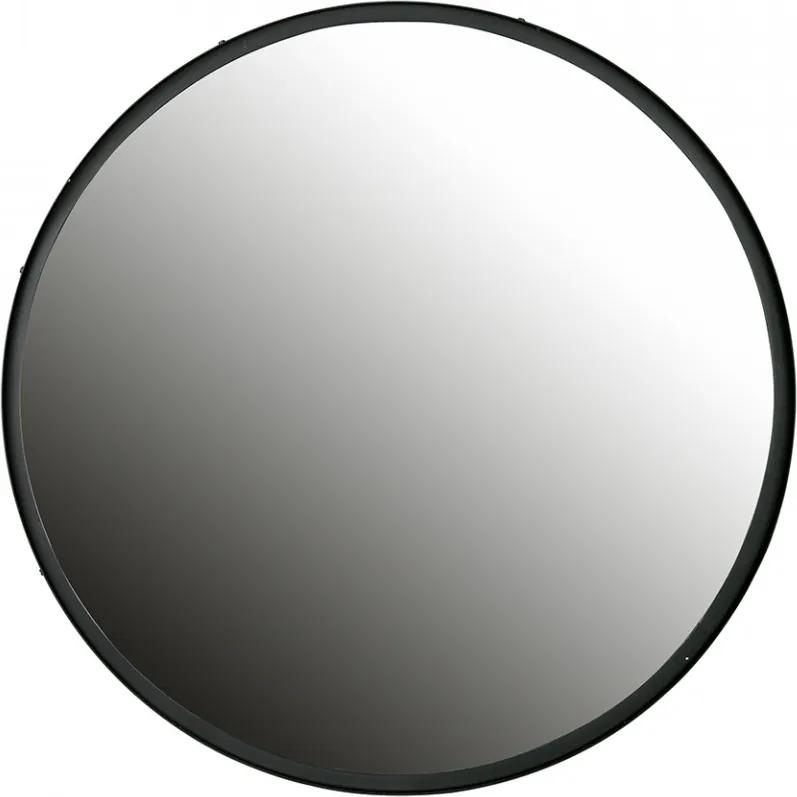 Oglinda rotunda din metal 80 cm Lauren XL Woood