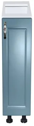 Corp inferior 20 cu 1 usa Zebra MDF Albastru drept