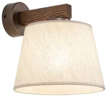 BRILAGI - LED Aplică de perete LATTE 1xE27/15W/230V pin/bej