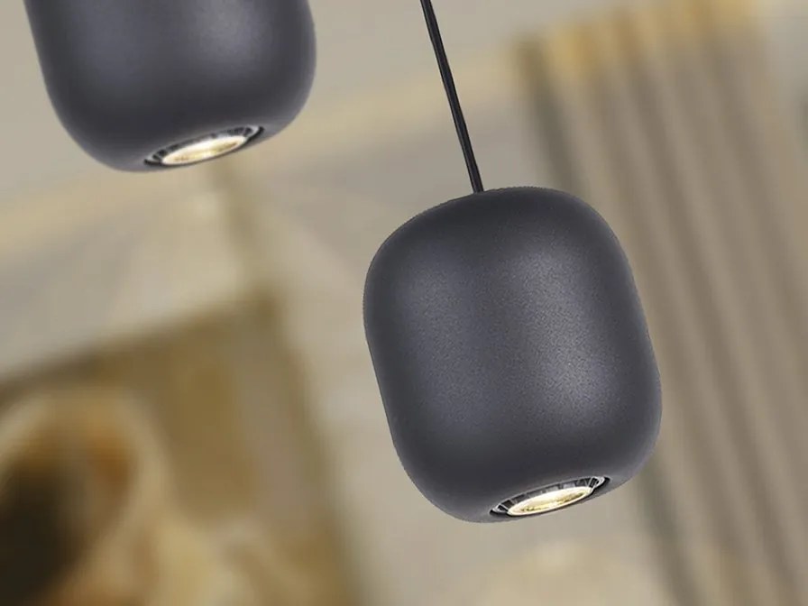 Pendul design moderm Nimes negru