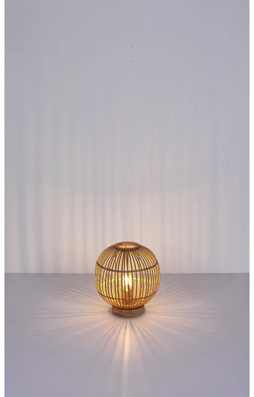 Lampa de masa stil natural bambus HILDEGARD
