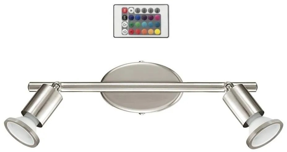 Eglo 75384 - Spot LED BUZZ-C 2xGU10/4W/230V