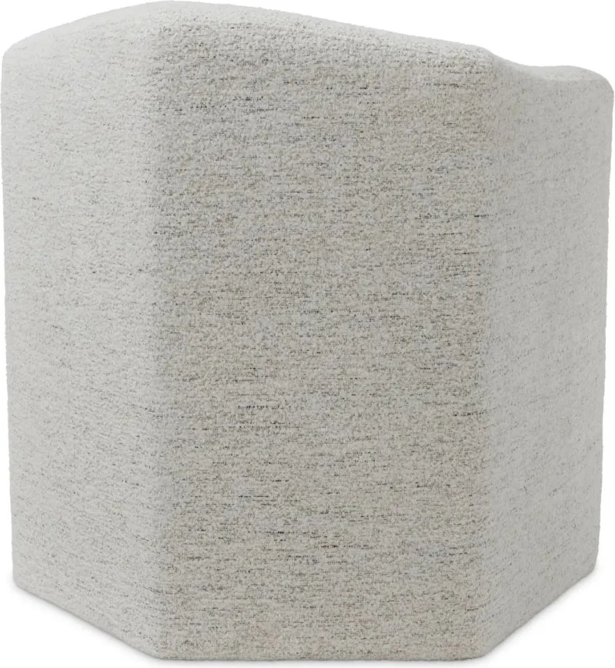 Fotoliu elegant design LUX Watertown, Seashell off white