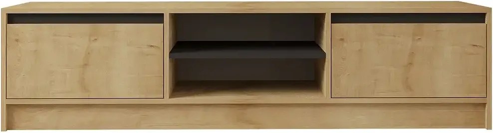 Comoda tv Pearle pentru living culoare stejar 180 cm