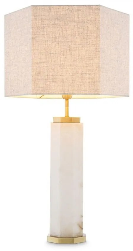Veioza design LUX Newman, alabastru 116001 HZ