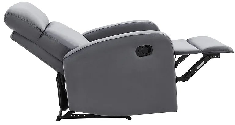 Fotoliu extensibil Margie (gri). Promo -6%. 1050471
