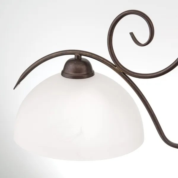 Orion - Lustra suspendată pe lanț RULA 2xE27/40W/230V alb/bronz