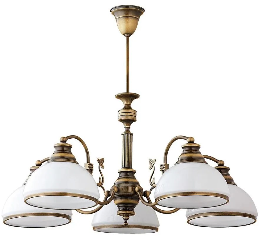 Jupiter 624 - ZU 5 - Candelabru suspendat ZEUS 5xE27/60W/230V