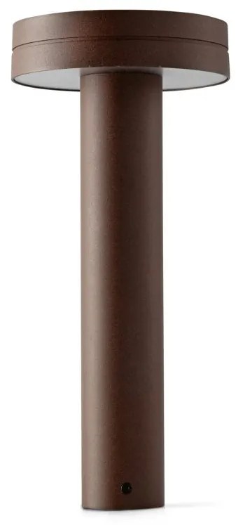 Stalp LED iluminat exterior IP65 ESPO H-35cm maro rustic