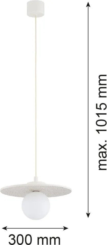 Lustra realizata manual din ceramica IP44 BOLL 8949