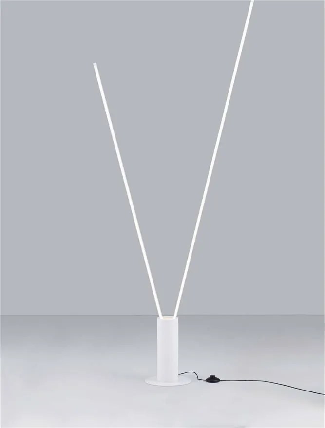 Lampadar/Lampa de podea LED stil minimalist KIMOLIA alb