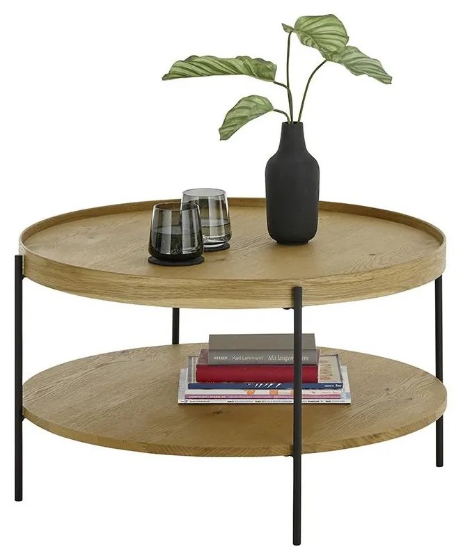 Masă de cafea FURNI din stejar