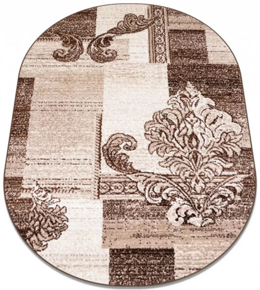 Covor Modern Cappuccino 16009 Oval