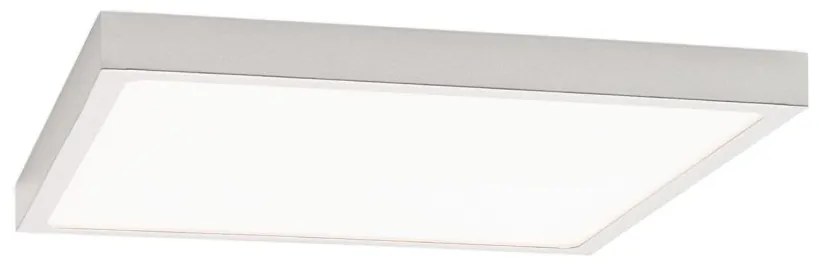 Plafoniera LED design slim LERO square 30cm 4000K argintie